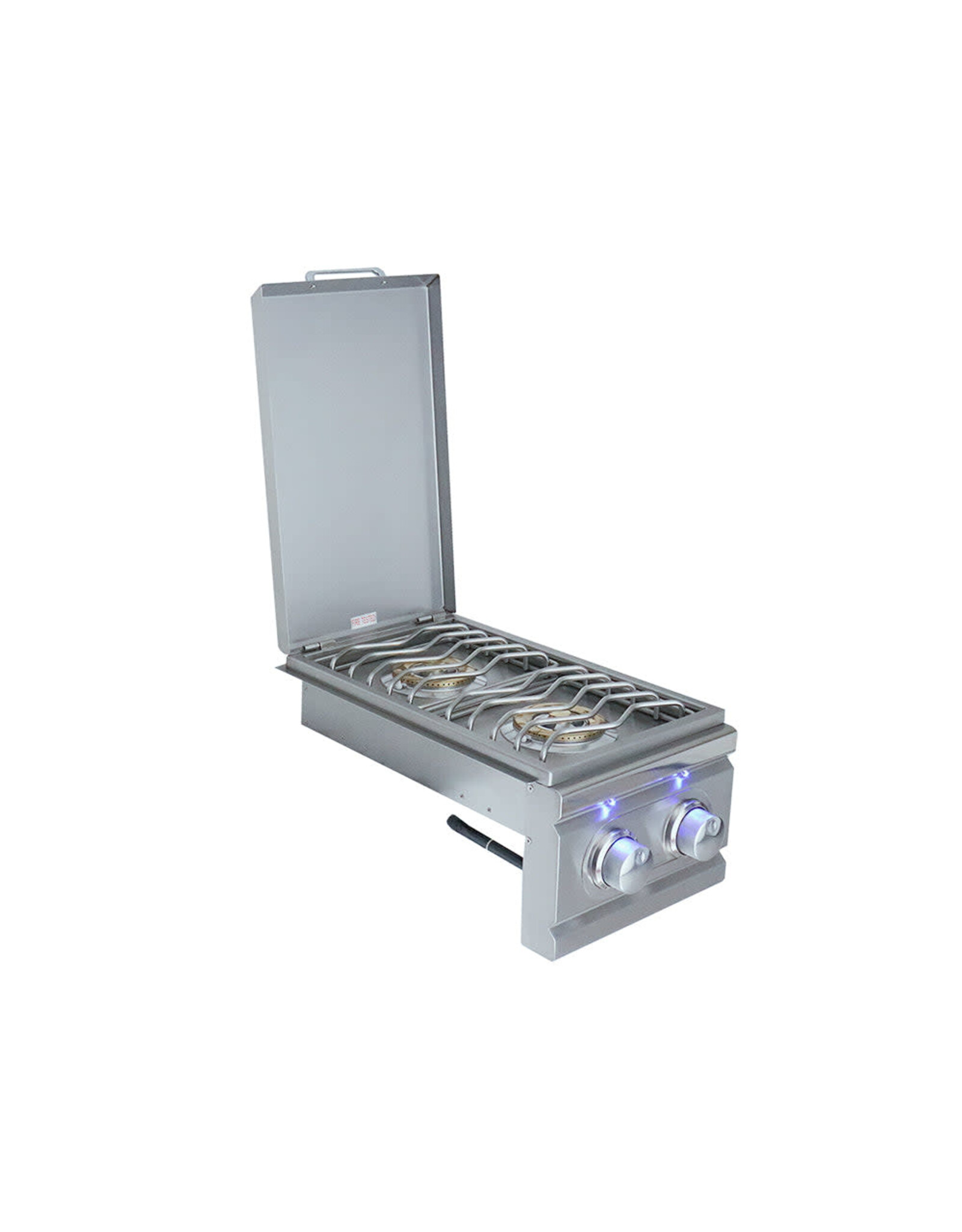 Renaissance Cooking Systems Renaissance Cutlass Pro Double Side Burner W/ Blue LEDs - RDB1EL LP