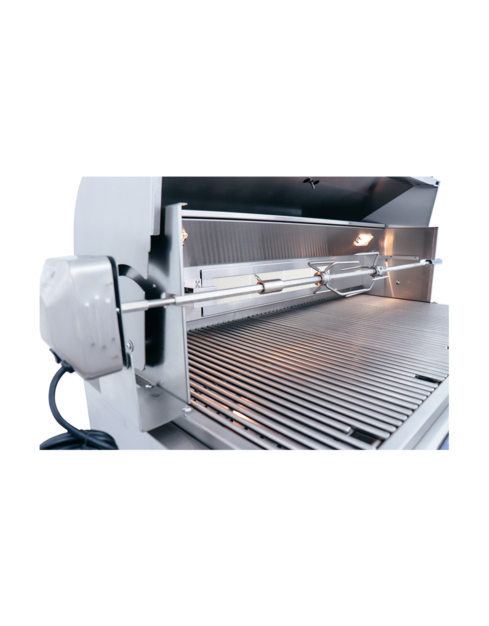 Renaissance Cooking Systems Renaissance 38" Cutlass Pro Grill W/ Rear Burner, Briquette Trays & Blue LEDs - RON38B LP