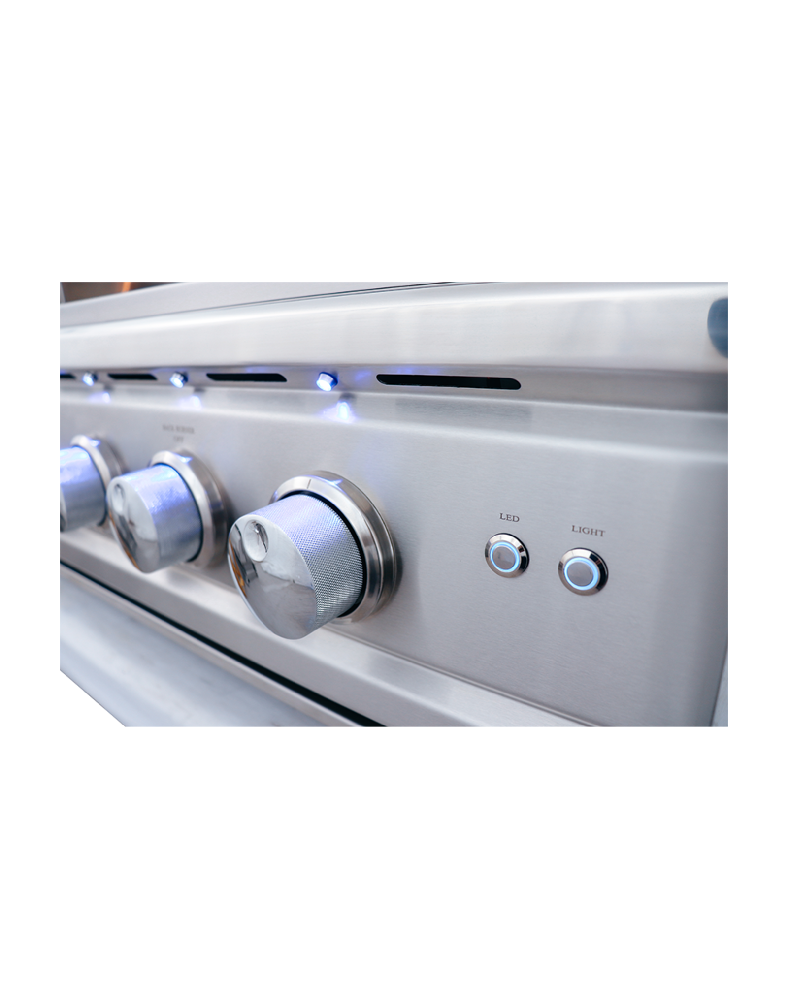 Renaissance Cooking Systems Renaissance 30" Cutlass Pro Grill W/ Rear Burner, Briquette Trays & Blue LEDs - RON30B