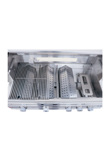 Renaissance Cooking Systems Renaissance 30" Cutlass Pro Grill W/ Rear Burner, Briquette Trays & Blue LEDs - RON30B