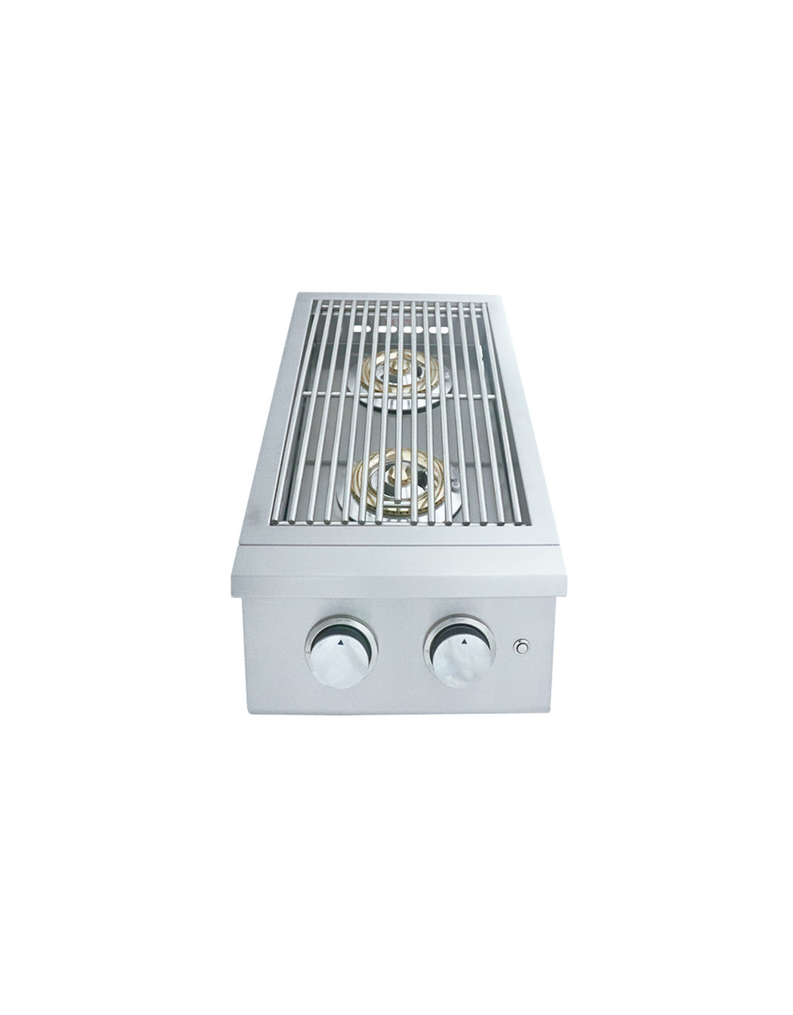 Renaissance Cooking Systems Renaissance Premier Double Side Burner W/ Blue LEDs - RJCSSBL