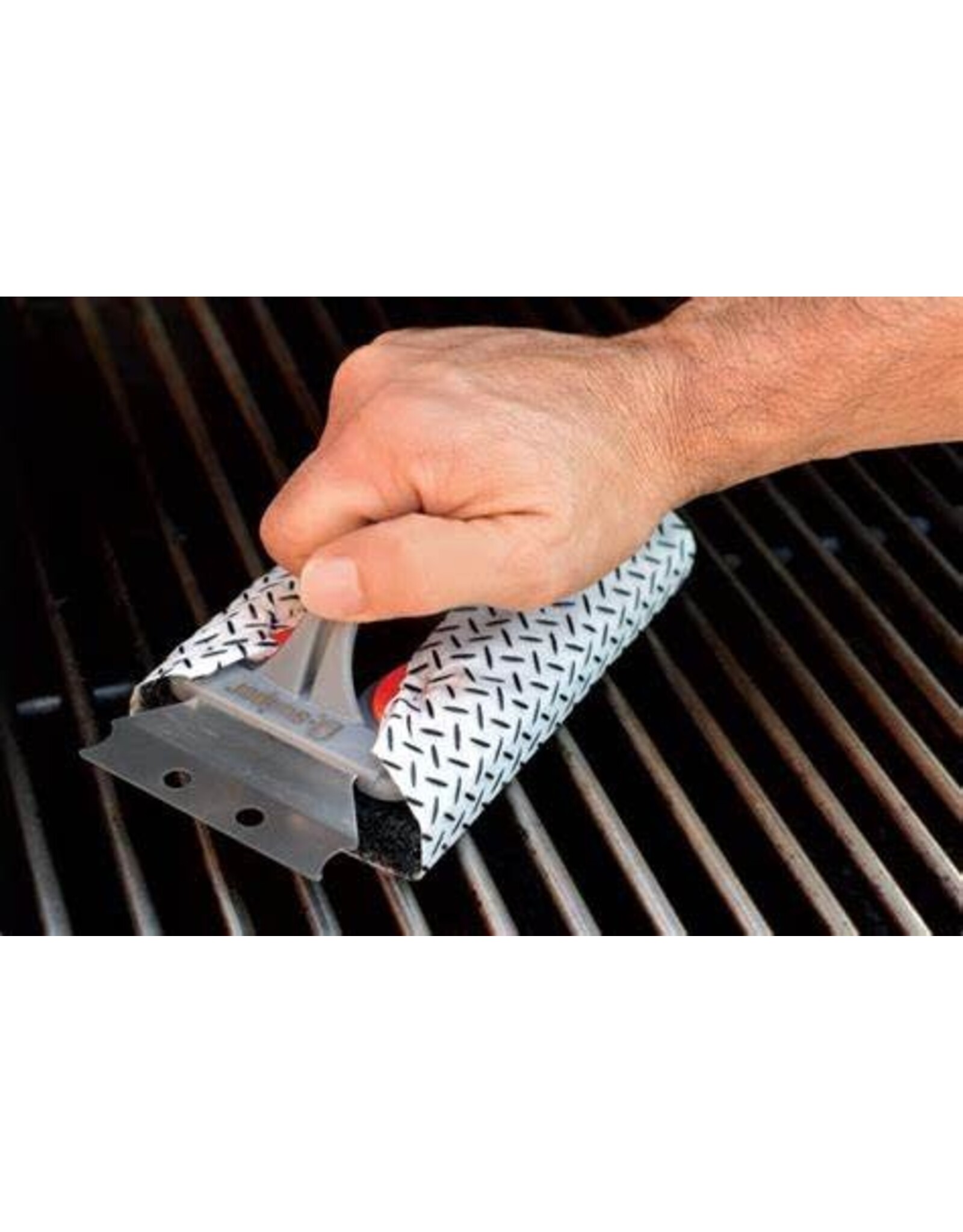 Q-Swiper Q-Swiper BBQ Grill Cleaner Brush with 3 Grill Cleaning Wipes