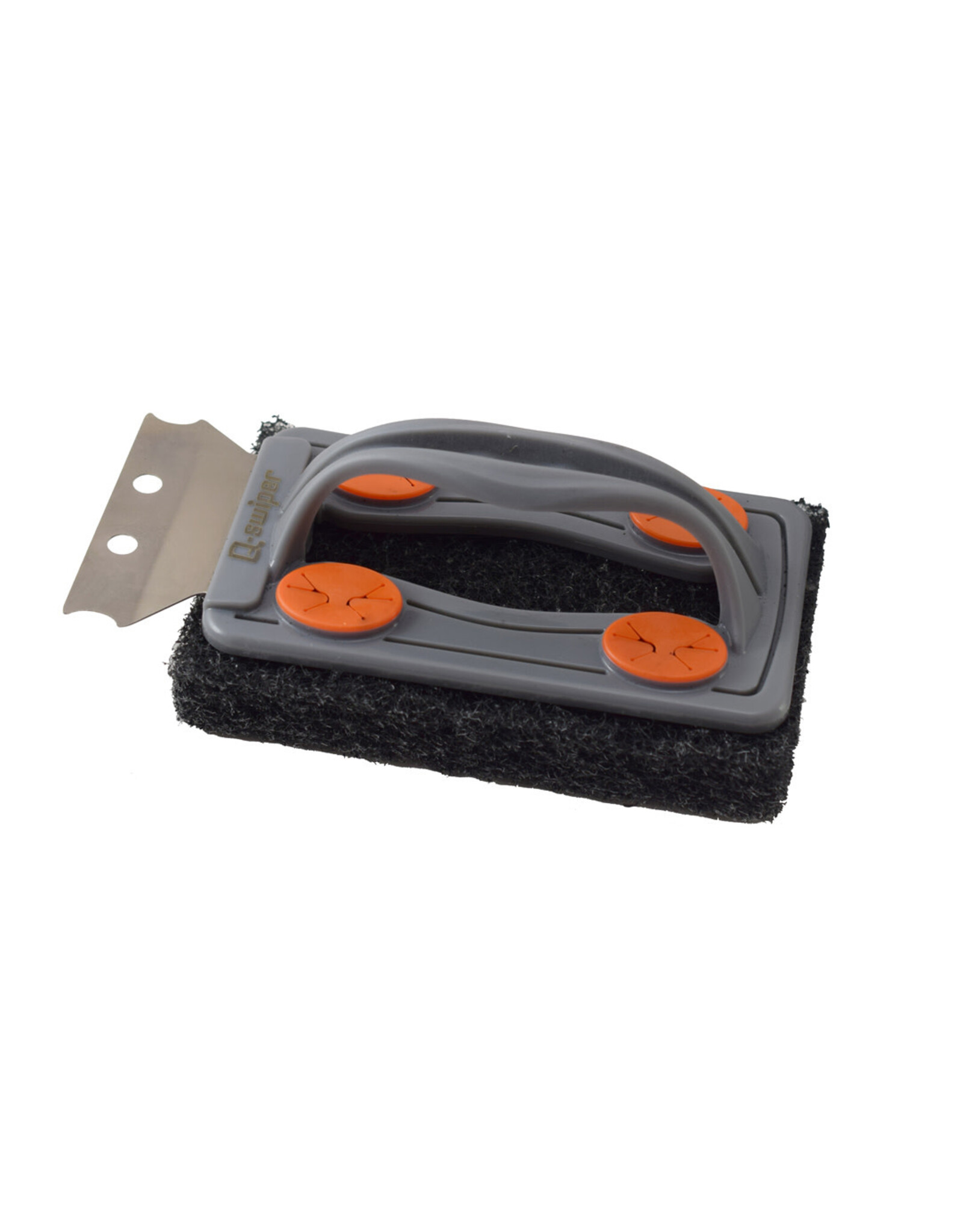 Q-Swiper Q-Swiper BBQ Grill Cleaner Brush with 3 Grill Cleaning Wipes