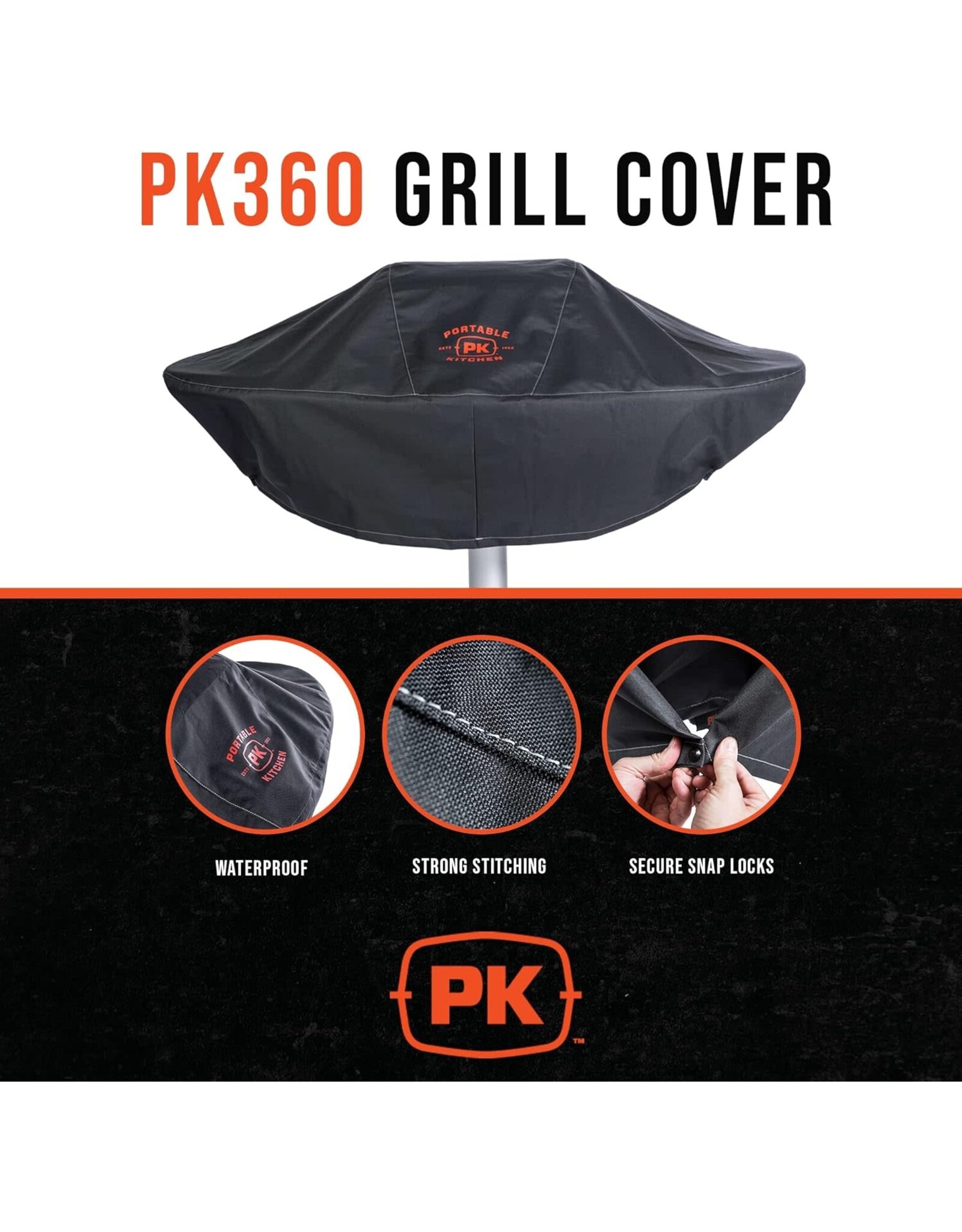 PK Grills PK Grills PK360 Grill Cover Standard Grill Cover -  PK360A-CSX-GO-X