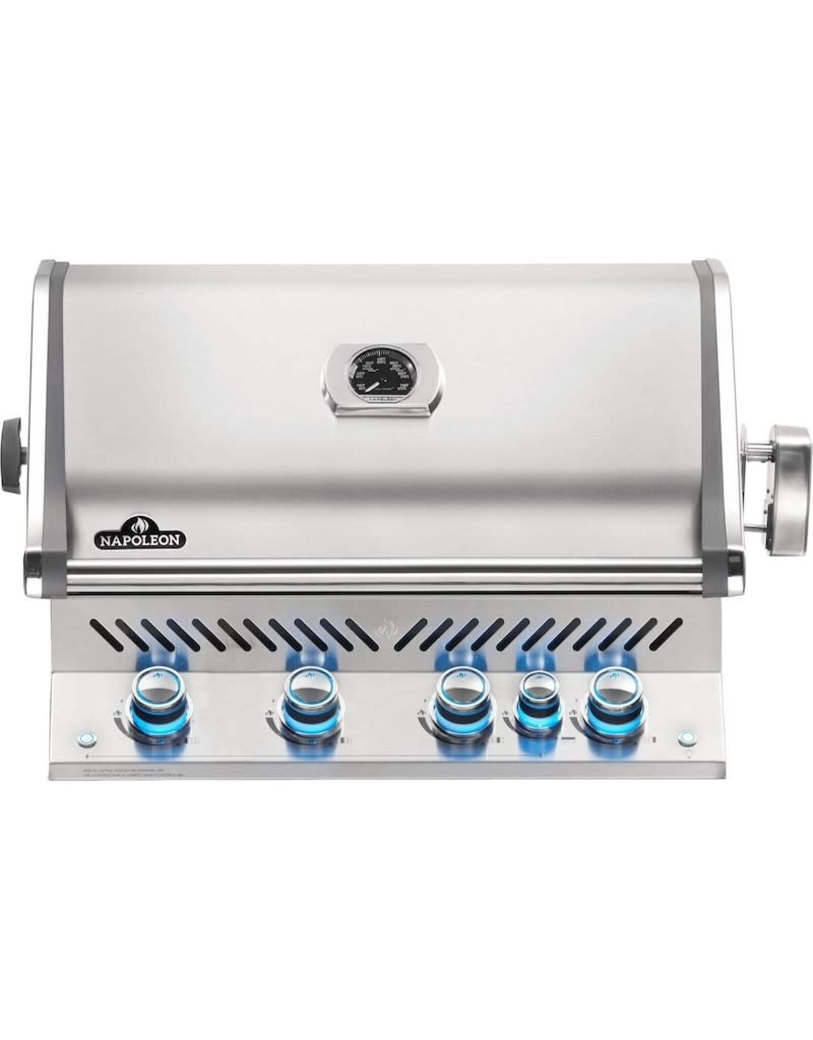 Napoleon Napoleon Prestige PRO 500 Built-In Propane Gas Grill with Infrared Rear Burner and Rotisserie Kit - BIPRO500RBPSS-3