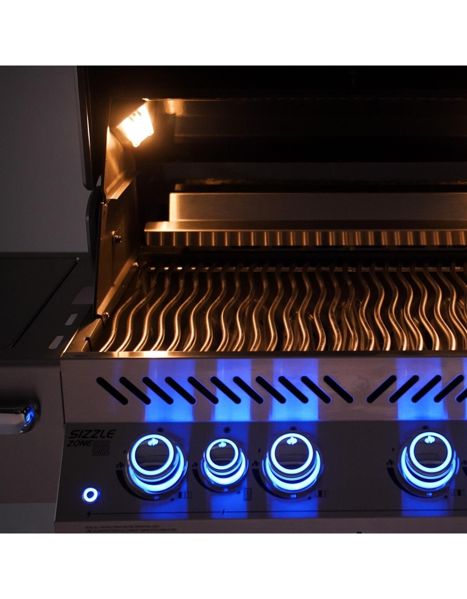 Napoleon Napoleon Built-in Prestige PRO 500 Propane Gas Grill Head with Infrared Rear Burner, Stainless Steel - BIPRO500RBPSS-3