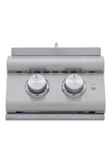 Blaze Outdoor Products Blaze LTE+ Propane Gas Stainless Steel Double Side Burner w/ Lid - BLZ-SB2-LTE3-LP