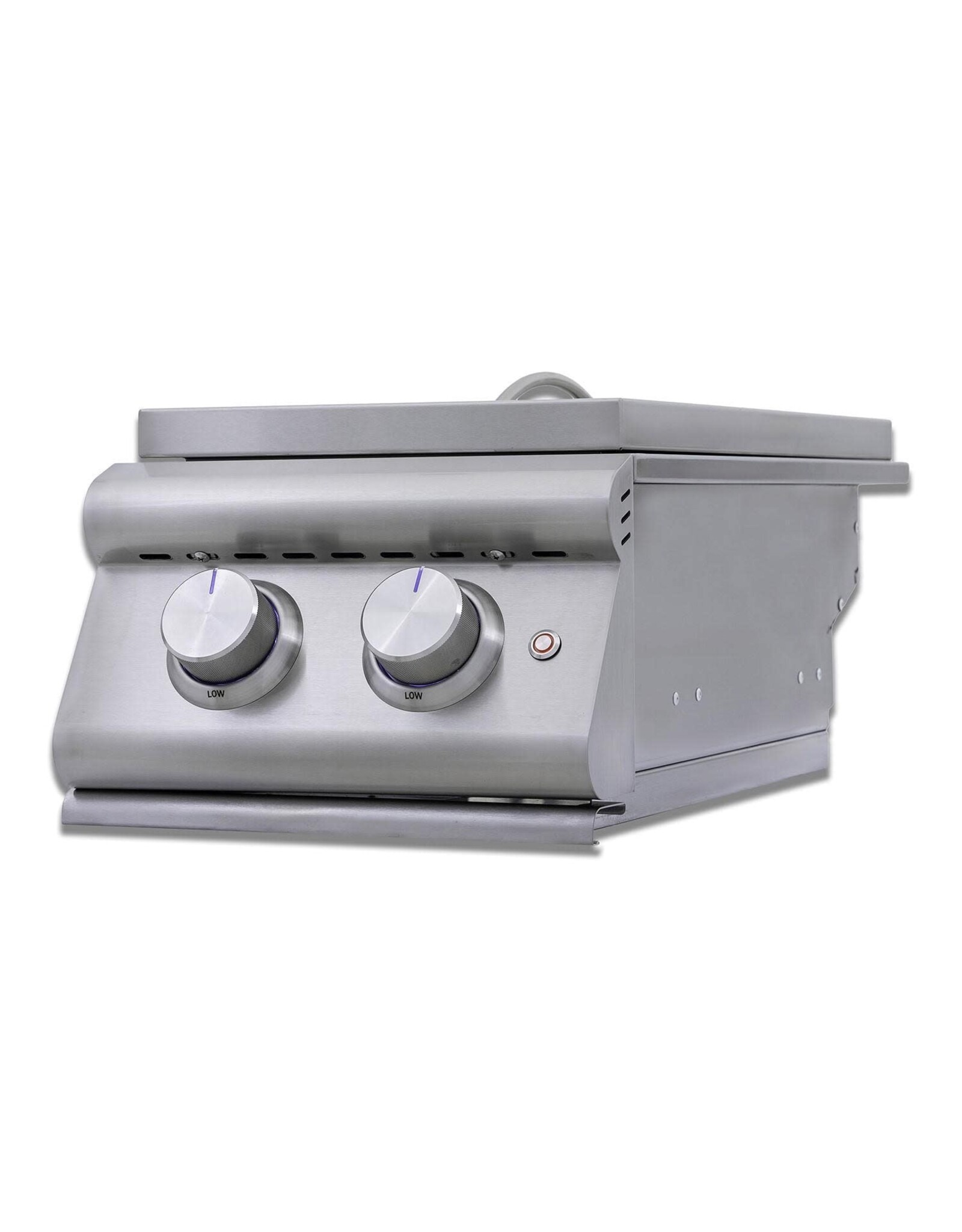 Blaze Outdoor Products Blaze LTE+ Propane Gas Stainless Steel Double Side Burner w/ Lid - BLZ-SB2-LTE3-LP