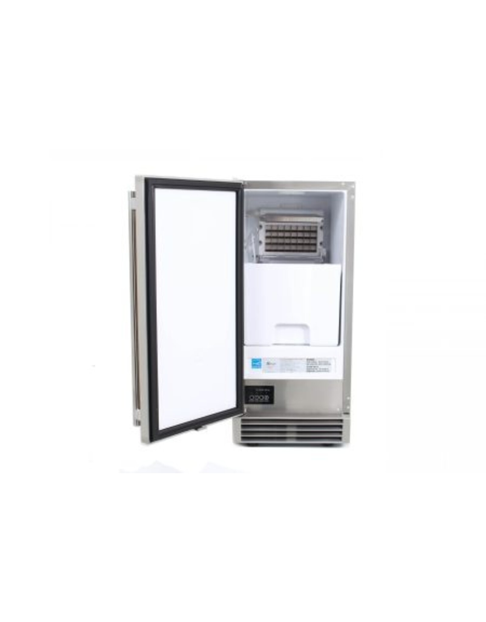 Blaze Outdoor Products Blaze 50 Lb. 15-Inch Outdoor Rated Ice Maker With Gravity Drain - BLZ-ICEMKR-50GR