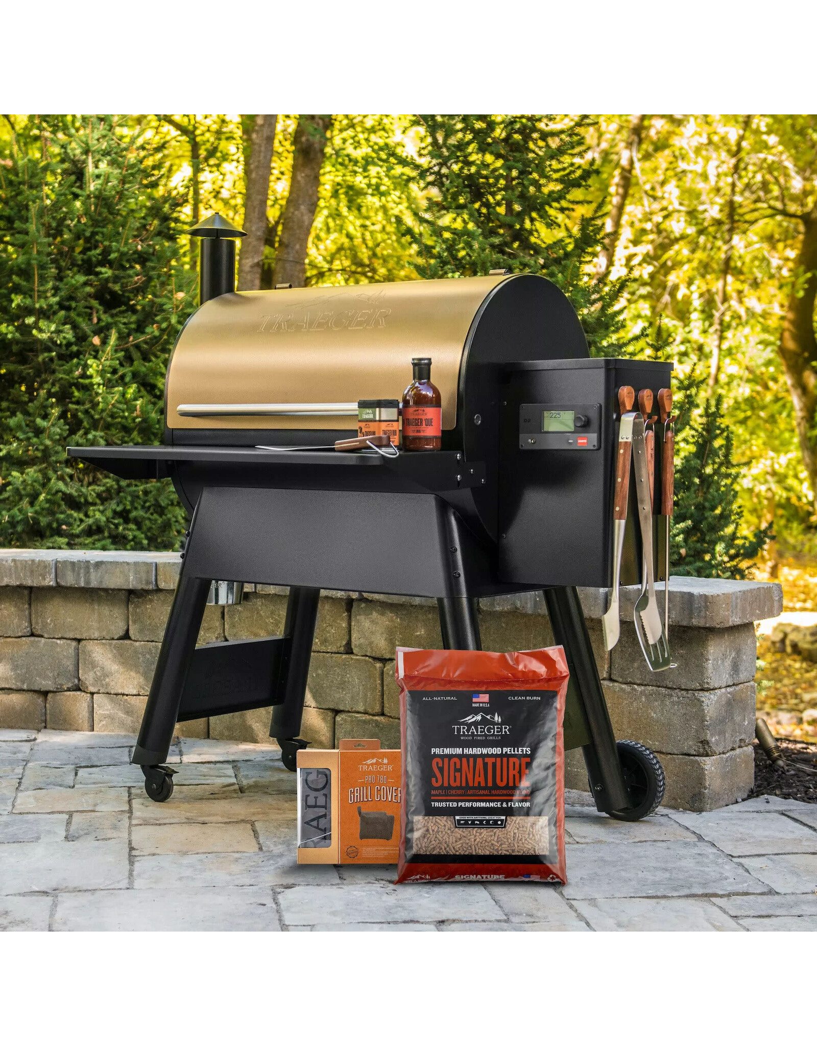 Traeger Traeger Pro 780 Wi-Fi Controlled Wood Pellet Grill W/ WiFIRE - Bronze - TFB78GZE