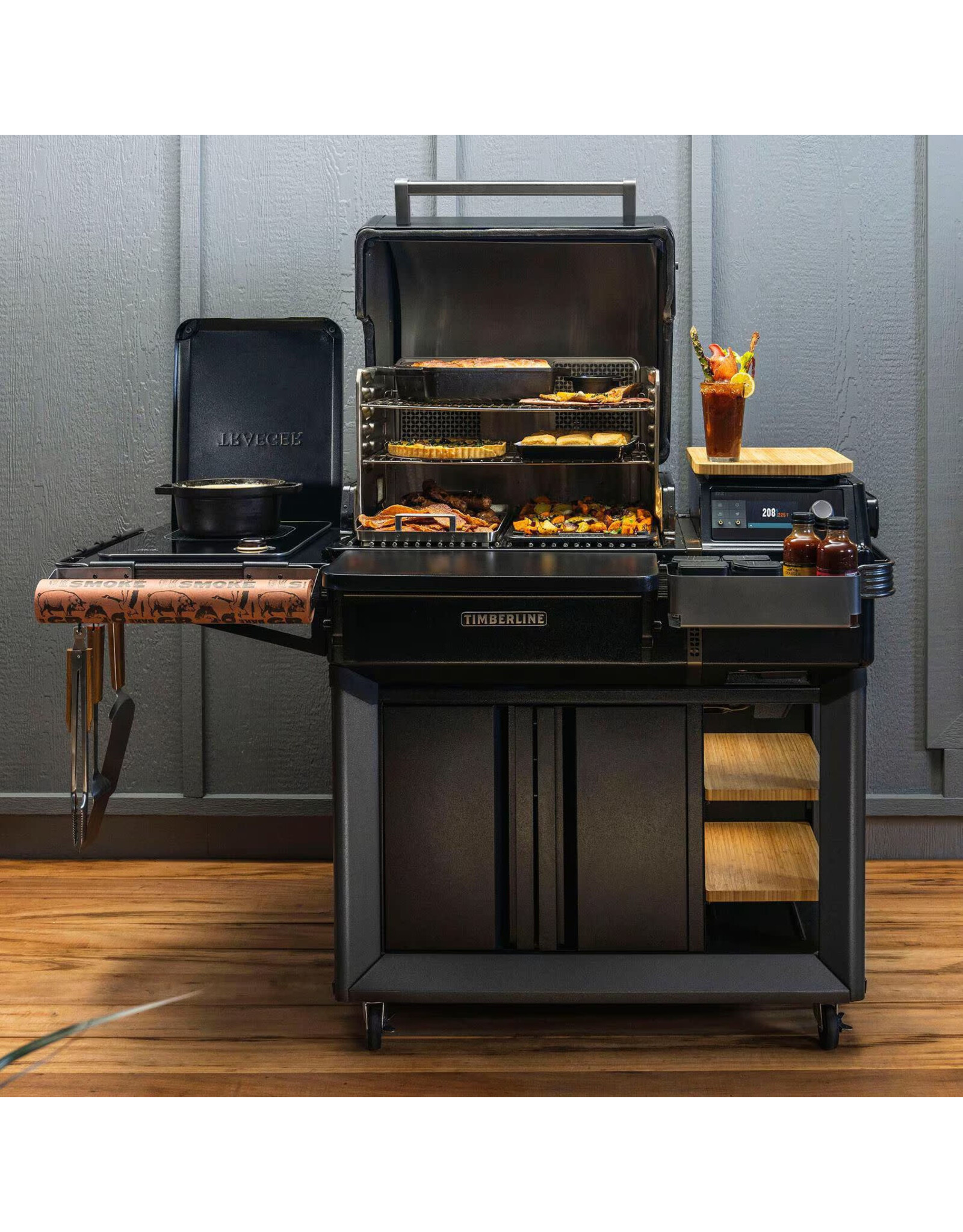 Traeger Traeger Timberline 880 Wi-Fi Controlled Wood Pellet Grill w/ WiFire - TBB86RLG