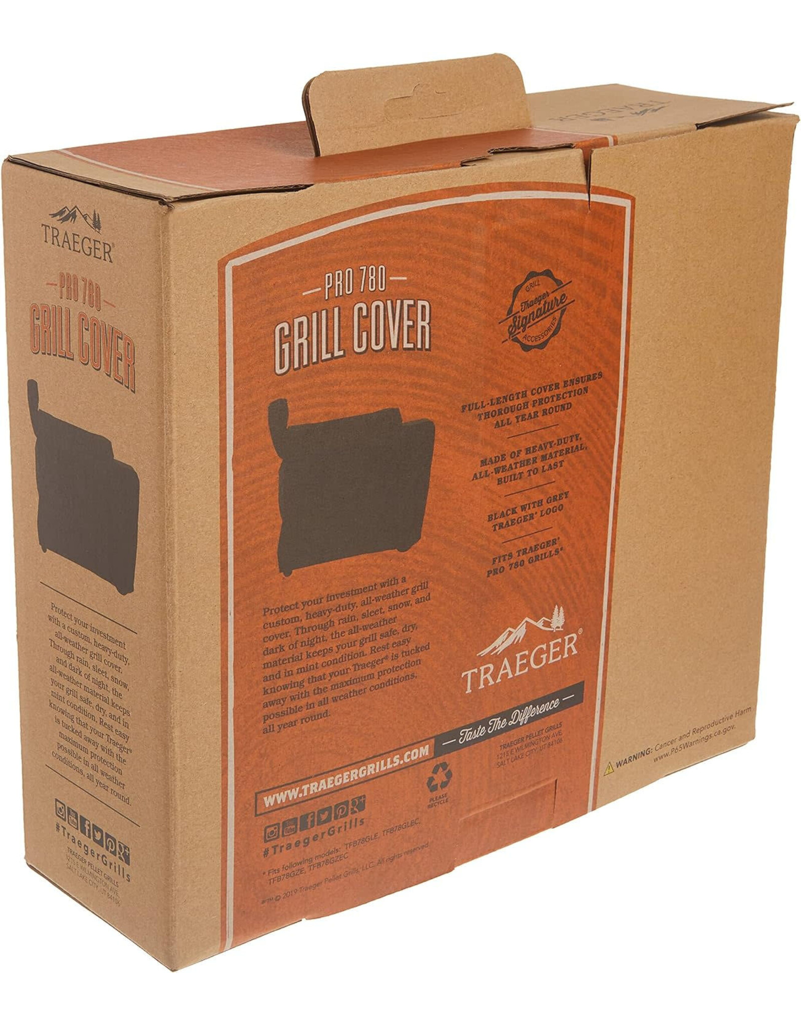 Traeger Traeger Full Length Grill Cover For Pro 780 Series Pellet Grills - BAC504