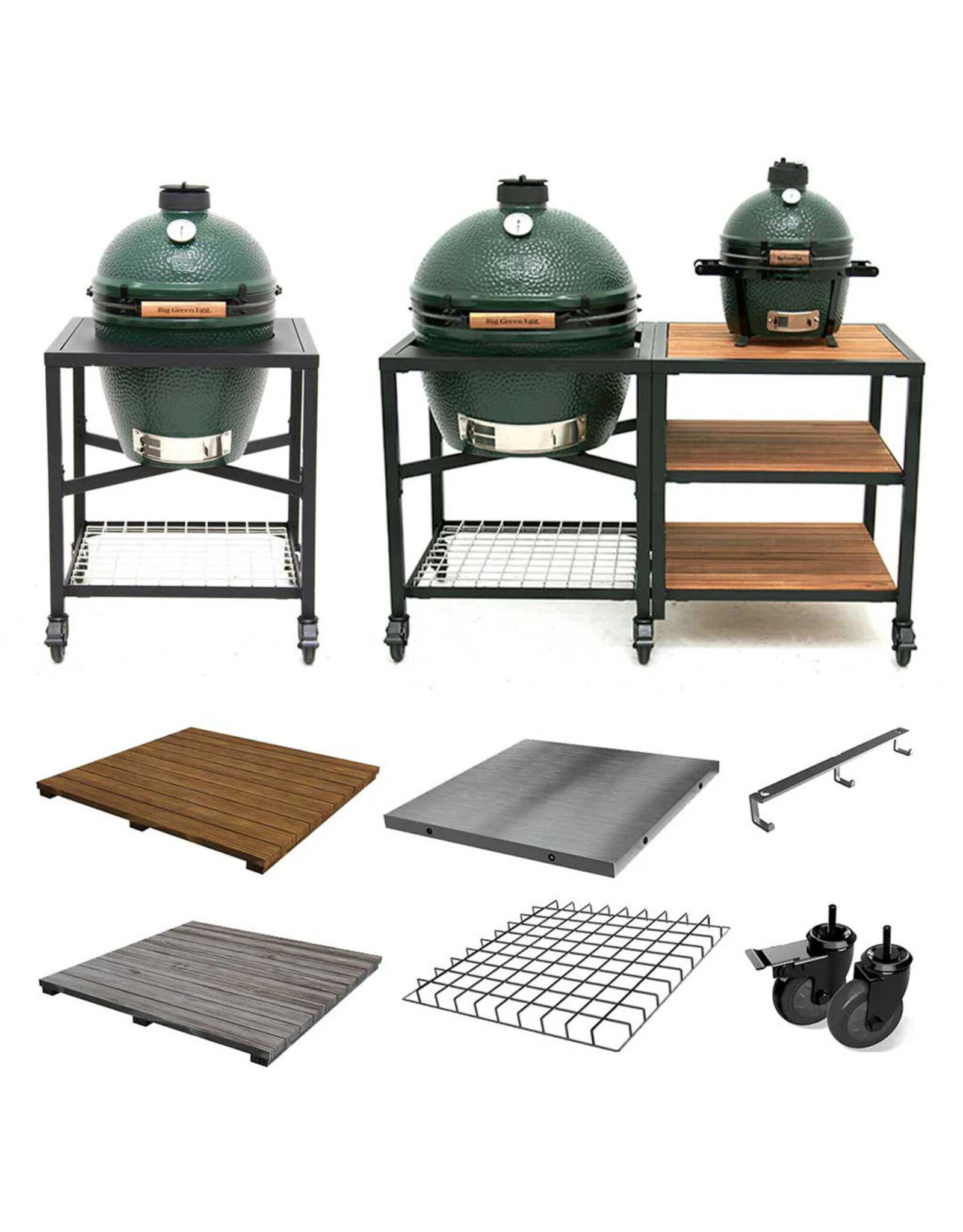 Big Green Egg Big Green Egg 2XL EGG Frame with stainless grid insert for Modular Nest System - 121837