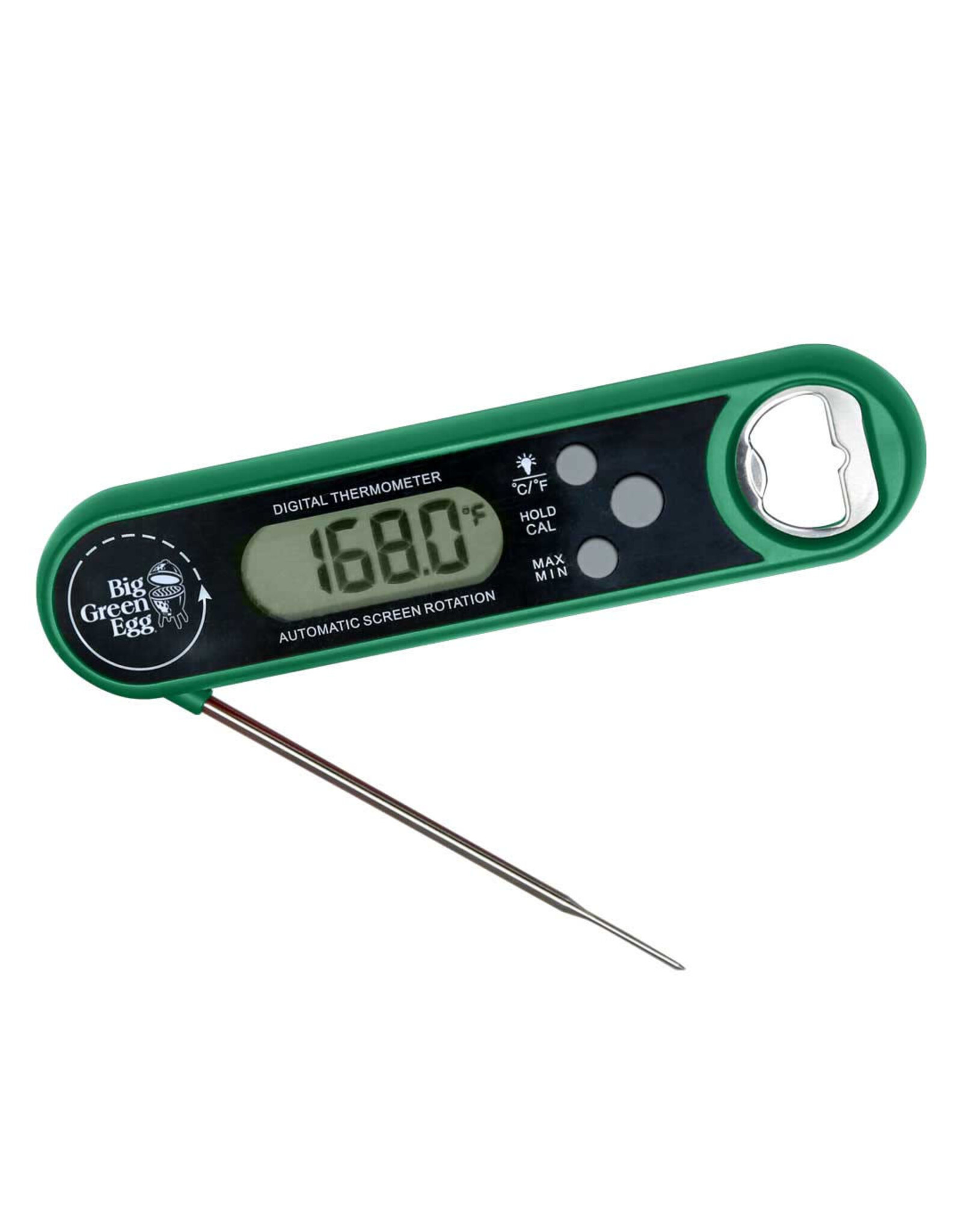 Big Green Egg Big Green Egg - Instant Read Digital Food Thermometer w/Bottle Opener – 127150