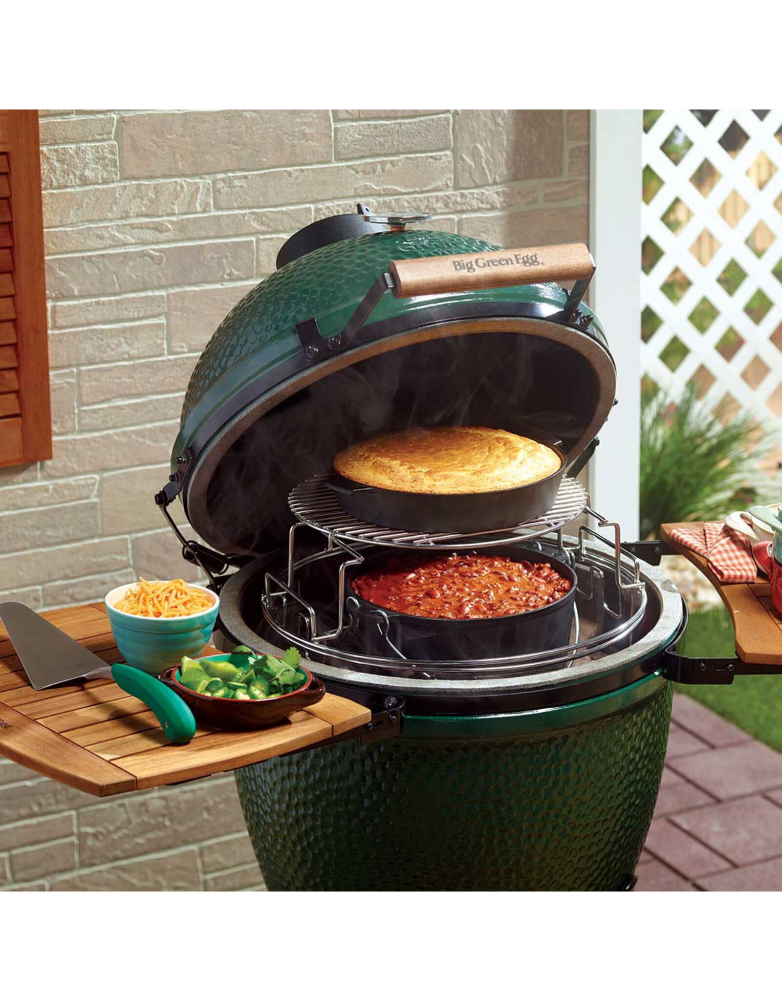 Big Green Egg Big Green Egg - 2 Piece Multi-Level Rack for L - 120755