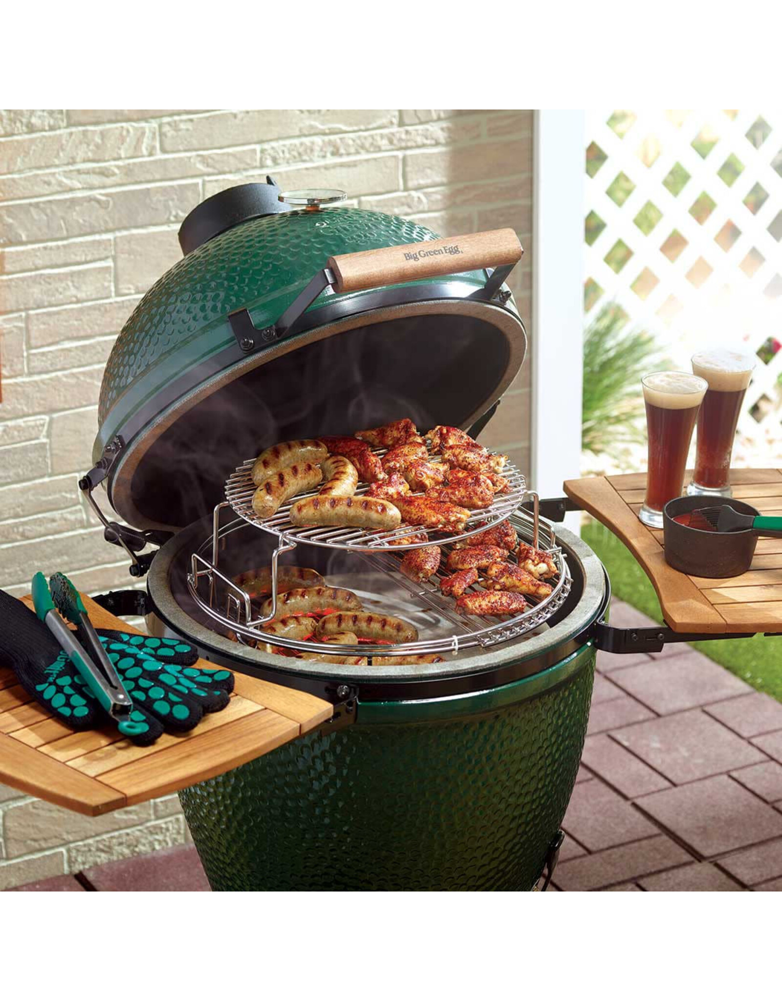 Big Green Egg Big Green Egg - 2 Piece Multi-Level Rack for L - 120755