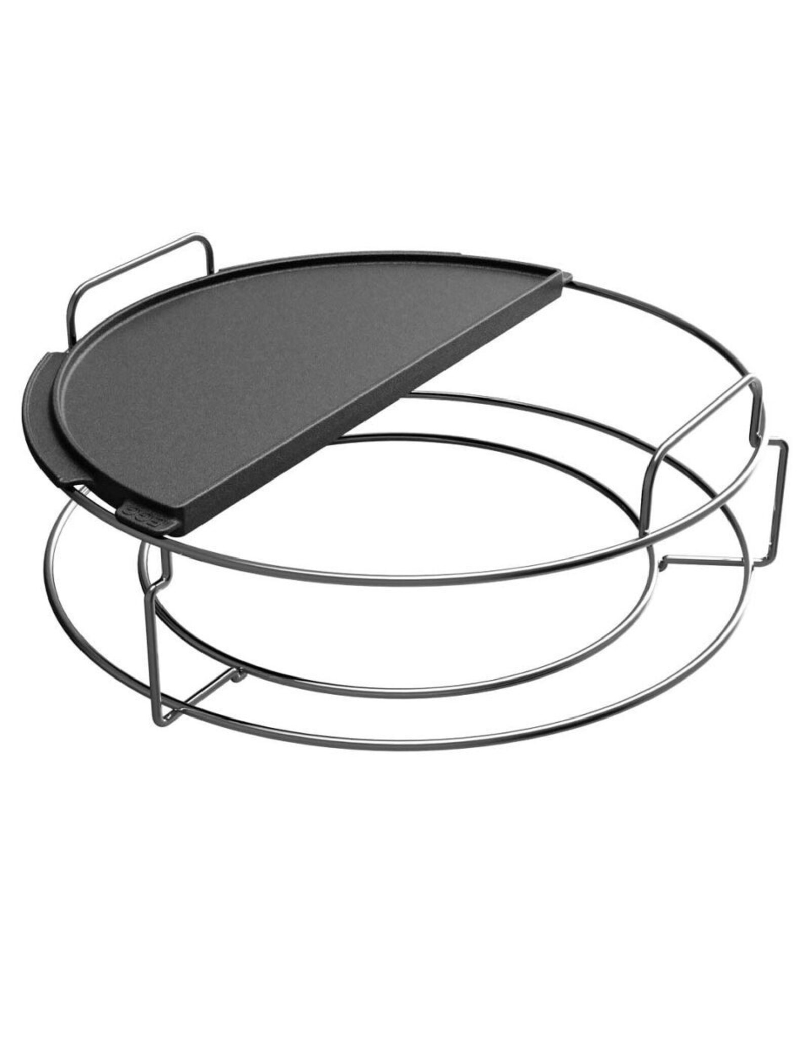 Big Green Egg Big Green Egg Half Moon Cast Iron Plancha (L) - 122988