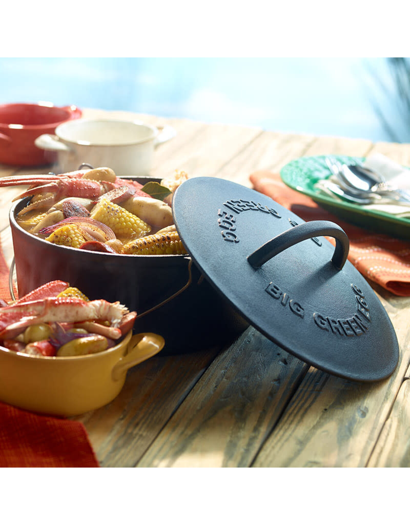 Big Green Egg Big Green Egg Enameled Cast Iron Dutch Oven - 117670