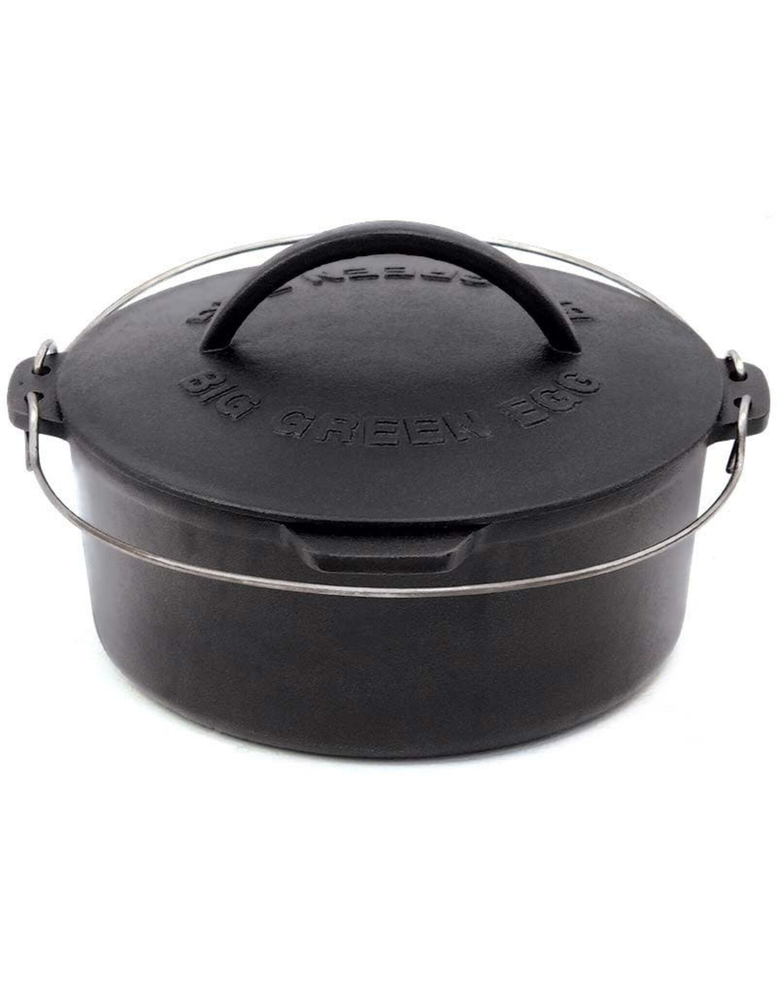 Big Green Egg Big Green Egg - Oval 5.5 Qt. Enameled Cast Iron Dutch Oven, Oval - 117670