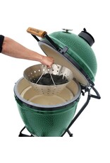Big Green Egg Big Green Egg Stainless Steel Fire Bowl for XL with divider - 122681