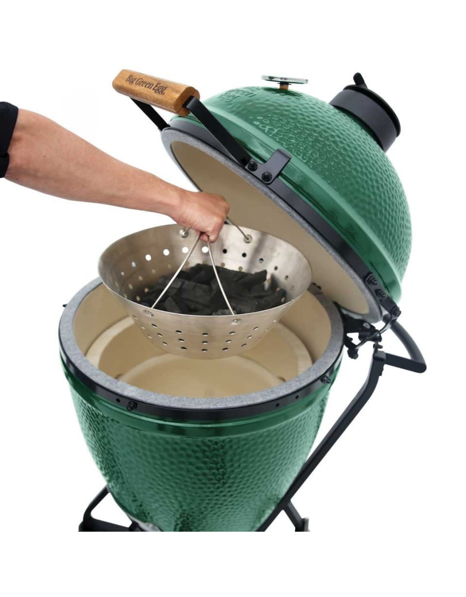 Big Green Egg Big Green Egg Stainless Steel Fire Bowl for XL with divider - 122681