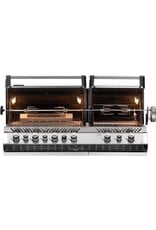 Napoleon Napoleon Built-in Prestige PRO 825 Propane Gas Grill Head with Infrared Bottom and Rear Burner, Stainless Steel - BIPRO825RBIPSS-3