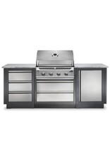 Napoleon Napoleon Oasis 100 Bundle, Built-in 500 Series 32 Propane, Stainless Steel - ODK100-BI32NSS