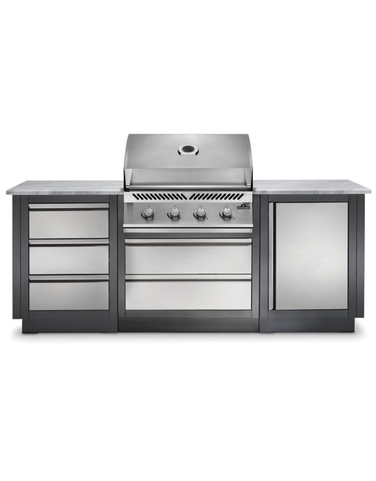 Napoleon Napoleon Oasis 100 Bundle, Built-in 500 Series 32 Propane, Stainless Steel - ODK100-BI32NSS