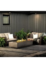 Napoleon Napoleon Nexus 72-Inch Rectangular Patioflame® Table Cast Aluminum Propane Fire Pit Table in Gray - GPFRCN72