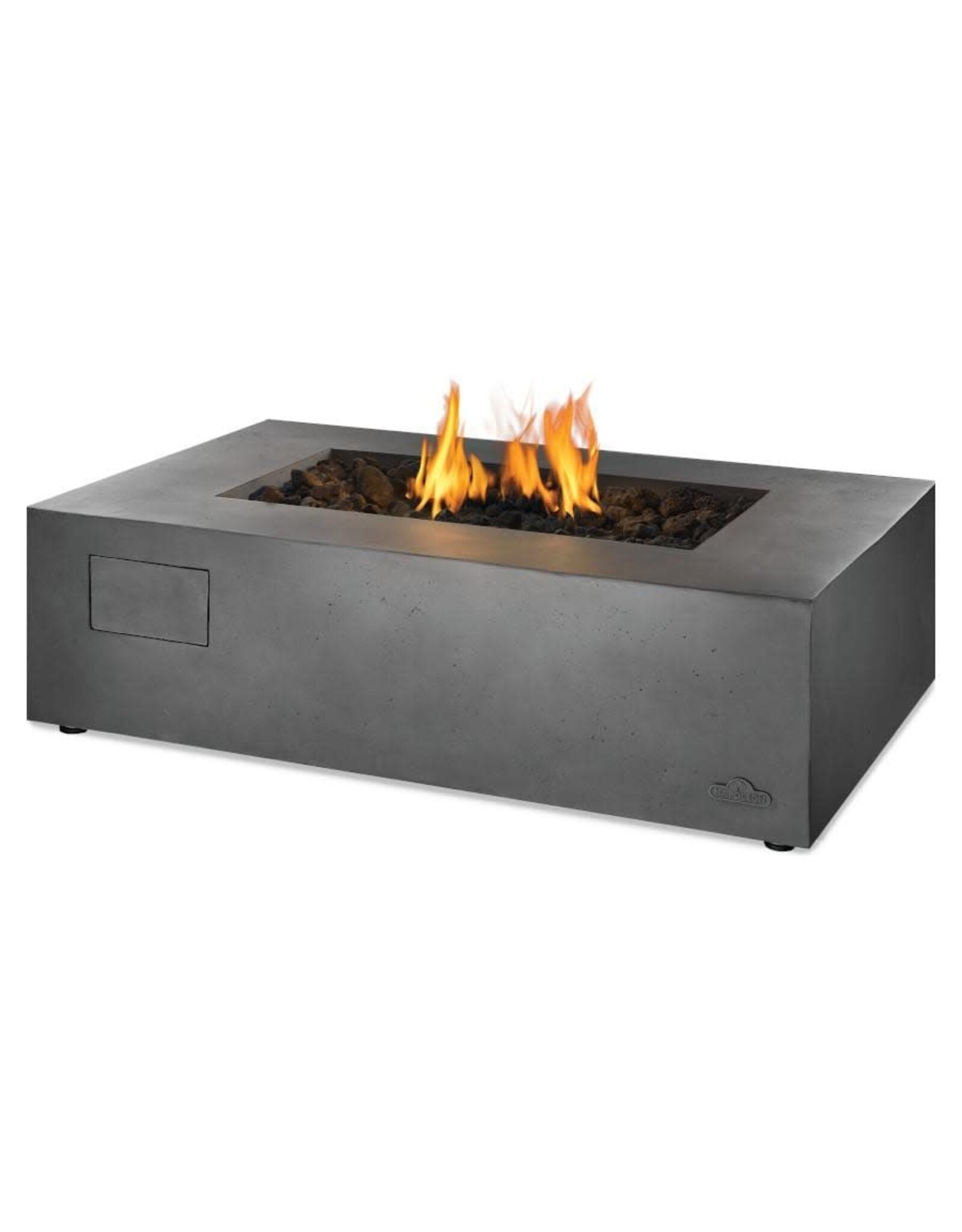 Napoleon Napoleon Uptown Series 31 Inch Rectangular Cast Aluminum Propane Fire Pit Table in Gray By Napoleon - UPTN1-GY