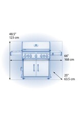 Napoleon Napoleon Rogue SE 625 RSIB Natural Gas Grill with Infrared Rear & Side Burners Stainless Steel - RSE625RSIBNSS-1