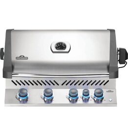 Napoleon Napoleon Prestige 500 Built-In Natural Gas Grill with Infrared Rear Burner and Rotisserie Kit - BIP500RBNSS-3