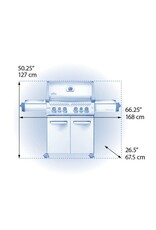 Napoleon Napoleon Prestige 500 RSIB Propane Gas Grill with Infrared Side and Rear Burners - P500RSIBPSS-3