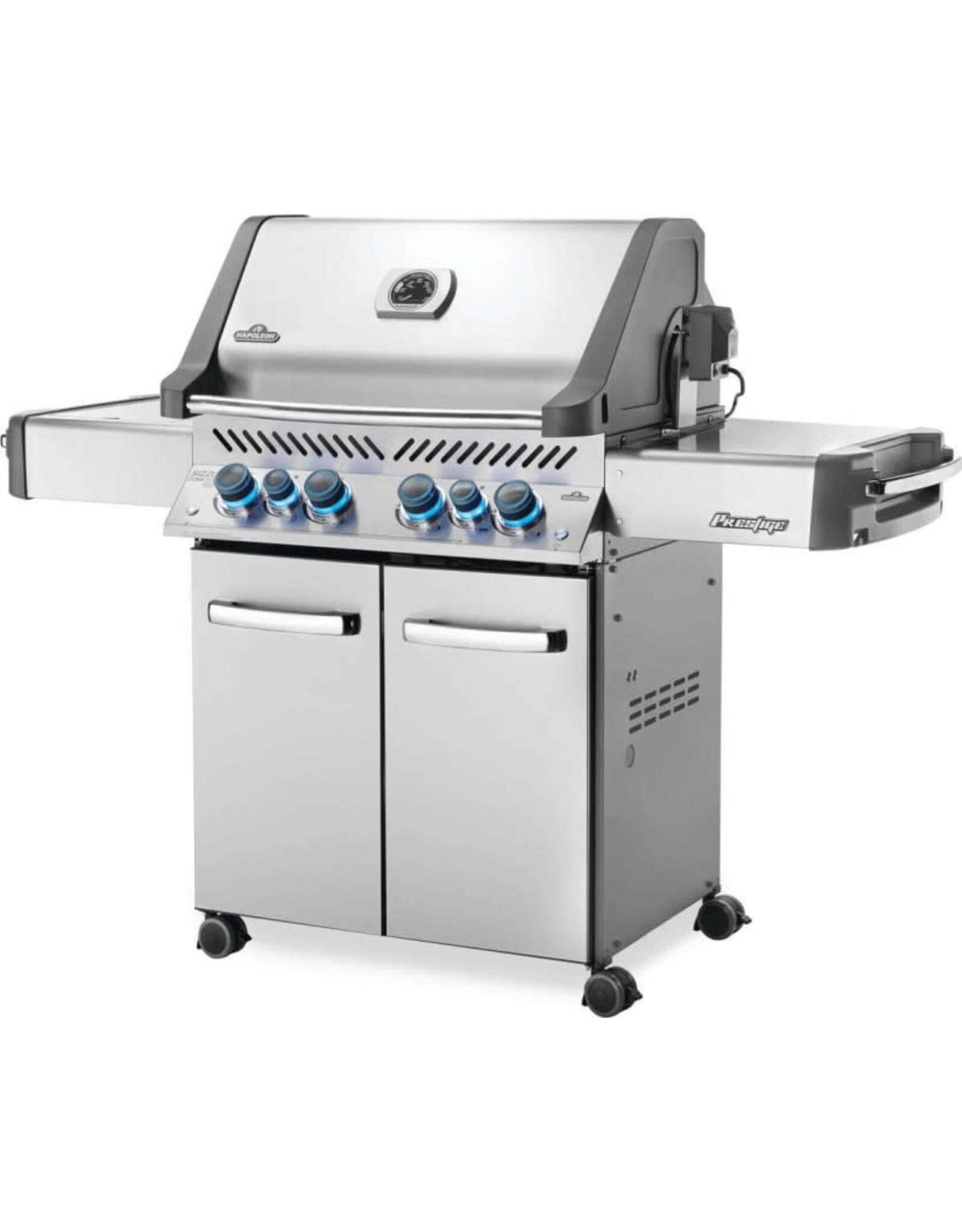 Napoleon Napoleon Prestige 500 RSIB Propane Gas Grill with Infrared Side and Rear Burners - P500RSIBPSS-3