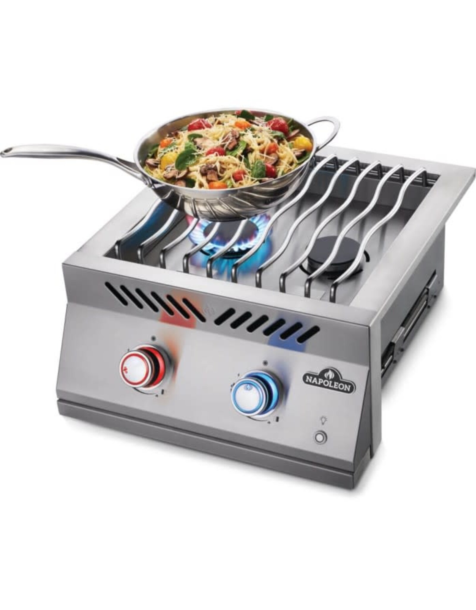 Napoleon Napoleon Built-In 700 Series 18" Dual Range Top Burner Natural Gas, Stainless Steel - BIB18RTNSS