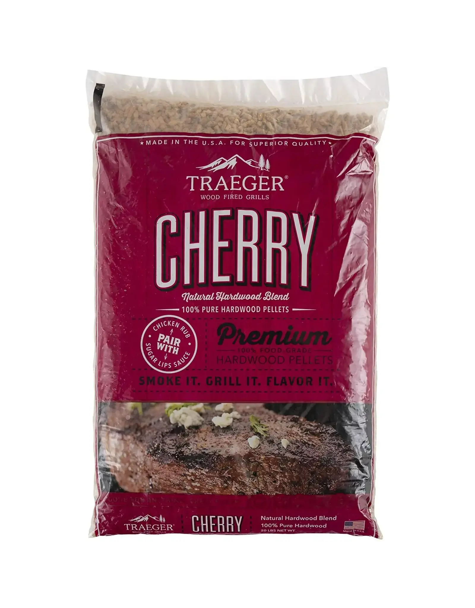 Traeger Traeger 20 Lb. Natural Hardwood Pellets - Cherry - PEL309