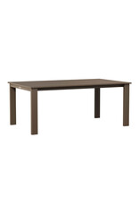 Berlin Gardens Berlin Gardens 42" x 72" - 95" Berkley Expandable Table Dining Height Hammered Top - BHFT4295D