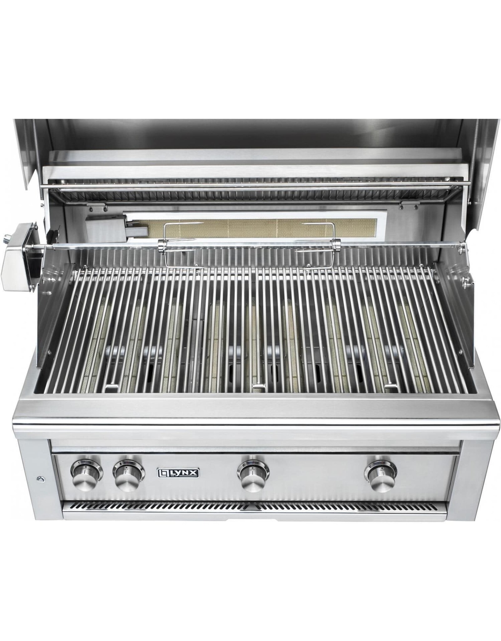 Lynx Lynx Professional 36 Inch Freestanding all Trident Grill With Flametrak and Rotisserie - LF36ATRF-NG