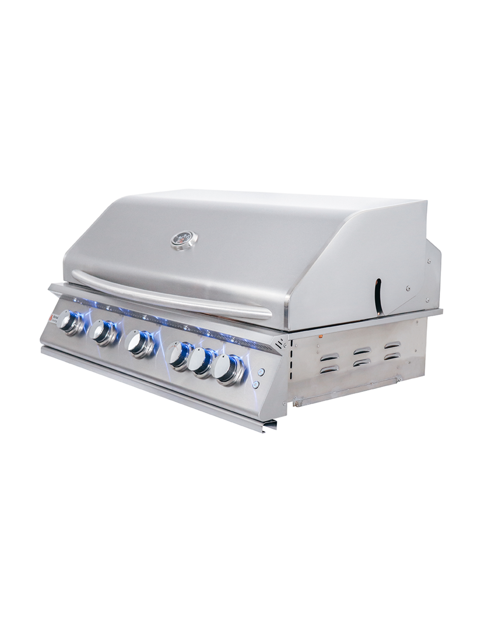 Renaissance Cooking Systems Renaissance 40" Premier Grill W/ Rear Burner & Blue LEDs - RJC40AL