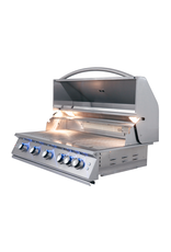 Renaissance Cooking Systems Renaissance 40" Premier Grill W/ Rear Burner & Blue LEDs - RJC40AL