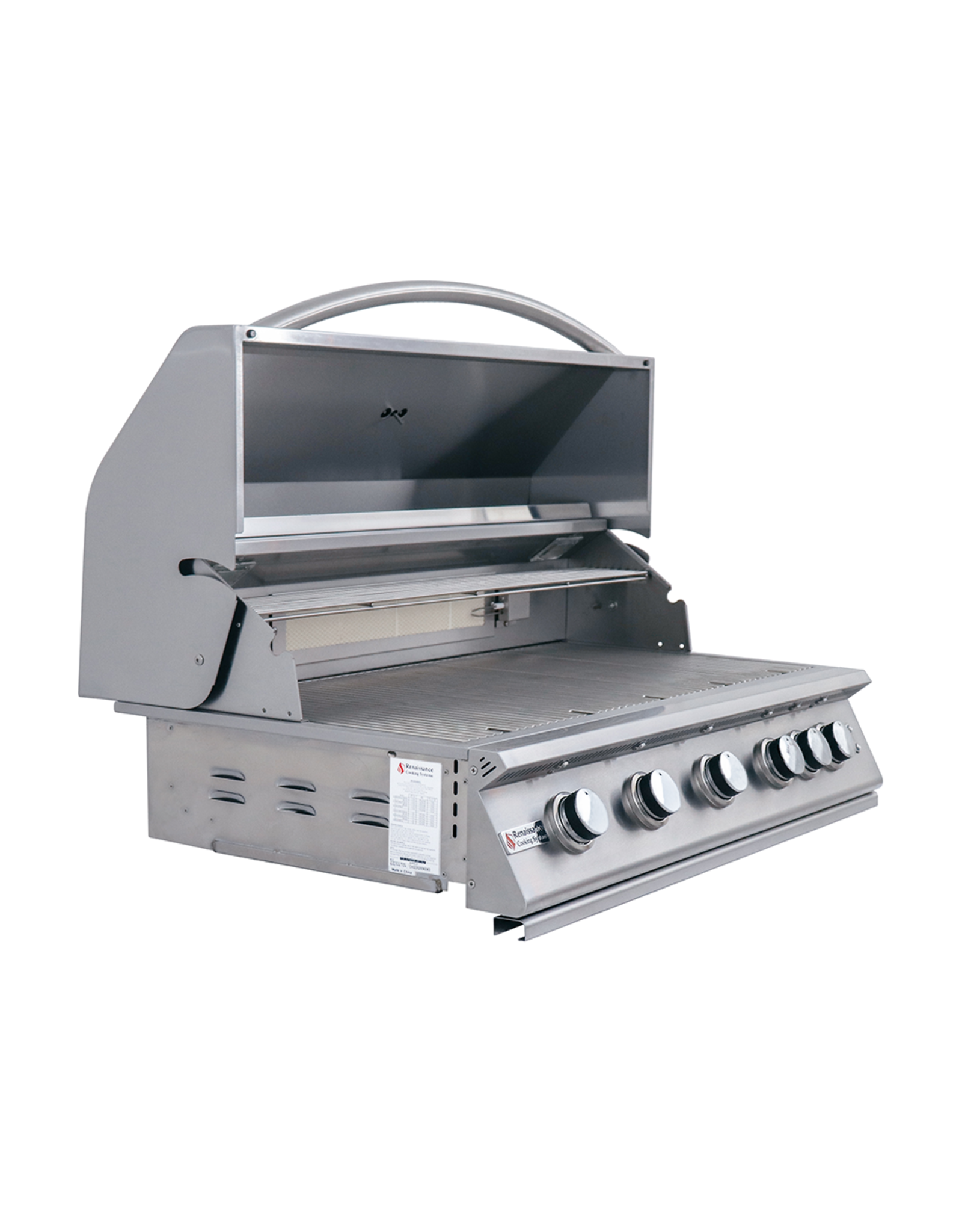 Renaissance Cooking Systems Renaissance 40" Premier Grill W/ Rear Burner & Blue LEDs - RJC40AL