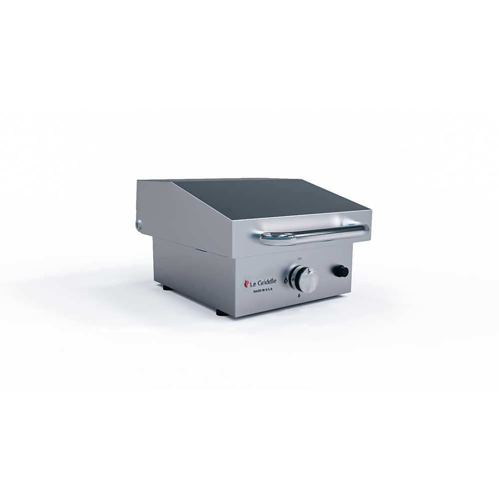 Le Griddle The Wee Dual Fuel Gas Griddle with Lid - GFE40 LK - Outdoor ...