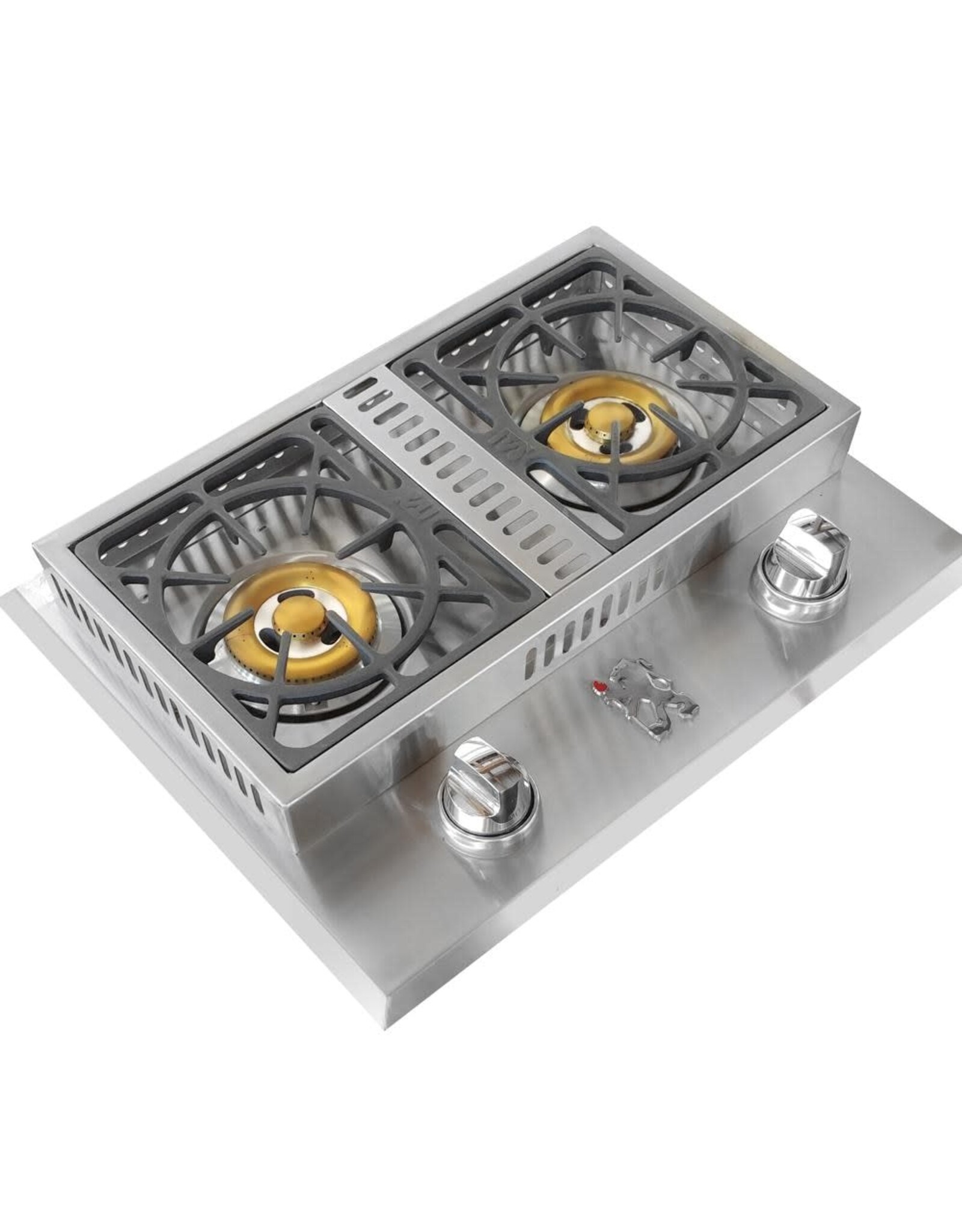 Lion Premium Grills Lion Premium Grills Stainless Steel Drop In Natural Gas Double Side Burner - L1634