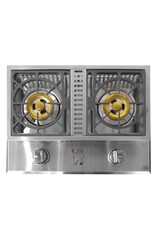 Lion Premium Grills Lion Premium Grills Stainless Steel Drop In Natural Gas Double Side Burner - L1634