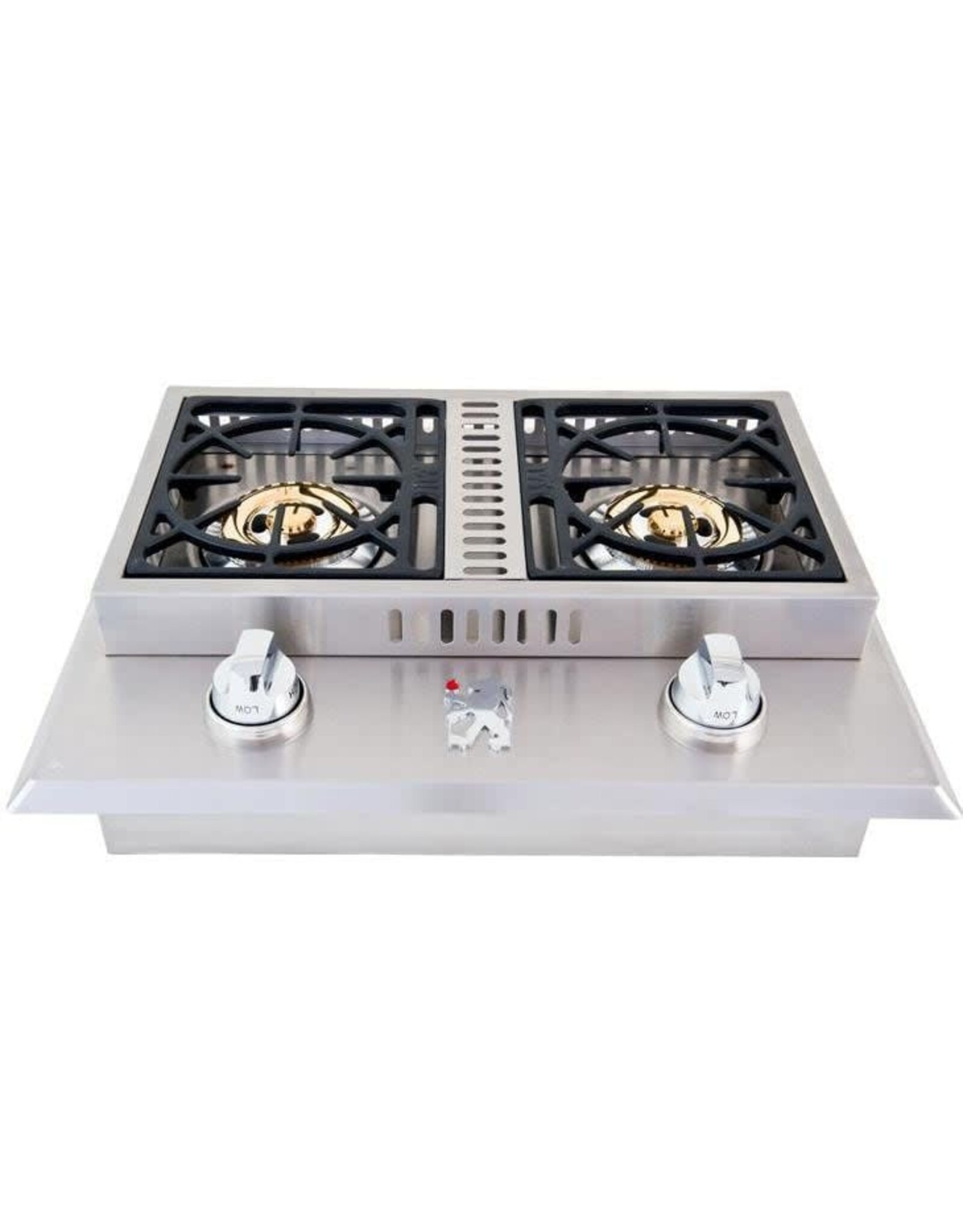 Lion Premium Grills Lion Premium Grills Stainless Steel Drop In Natural Gas Double Side Burner - L1634