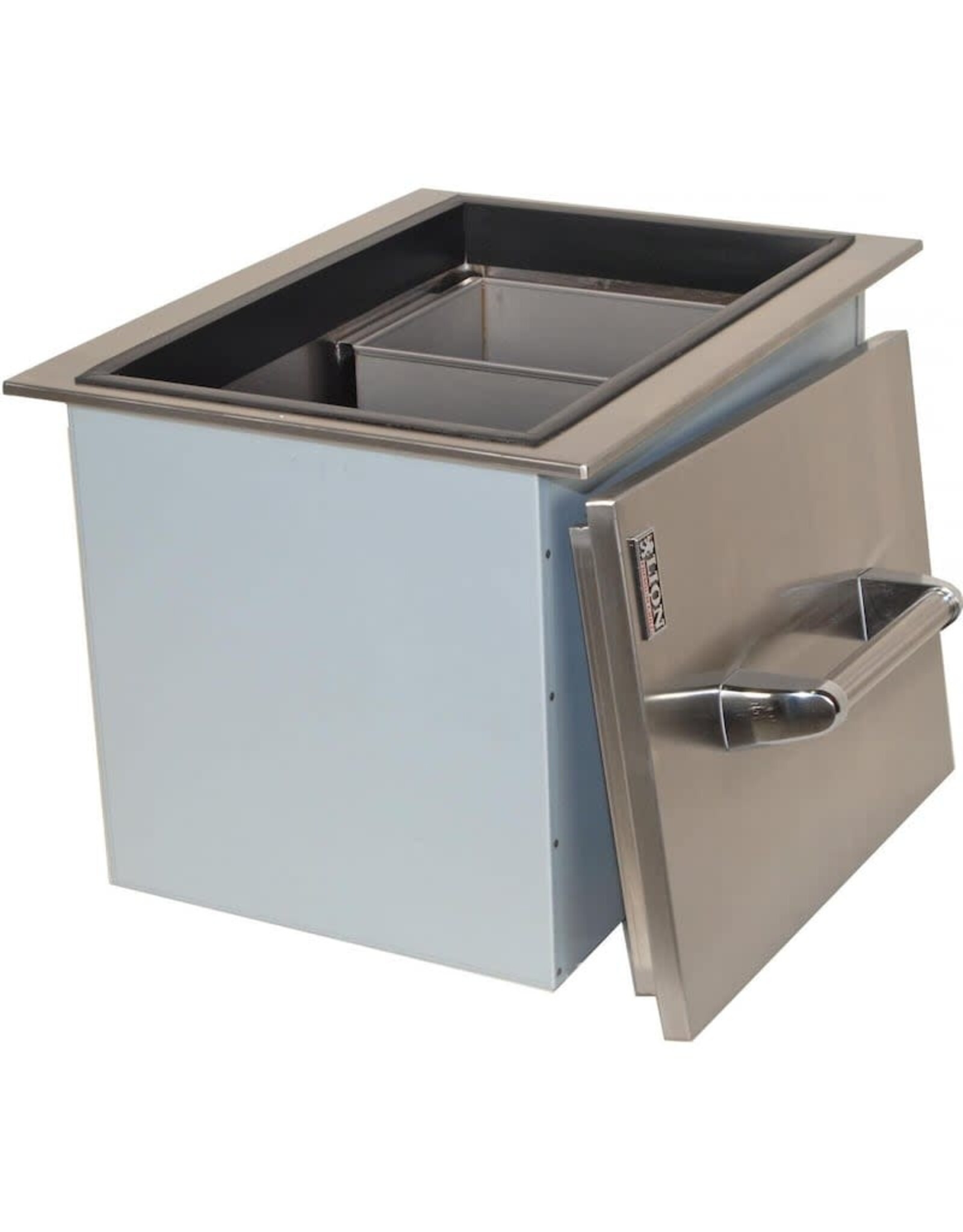 Lion Premium Grills Lion Premium Grills Stainless Steel Drop In Ice Bin With Condiment Tray - L5312