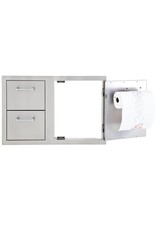 Lion Premium Grills Lion Premium Grills 33-Inch Door Drawer Combo w/ Towel Rack - L3320