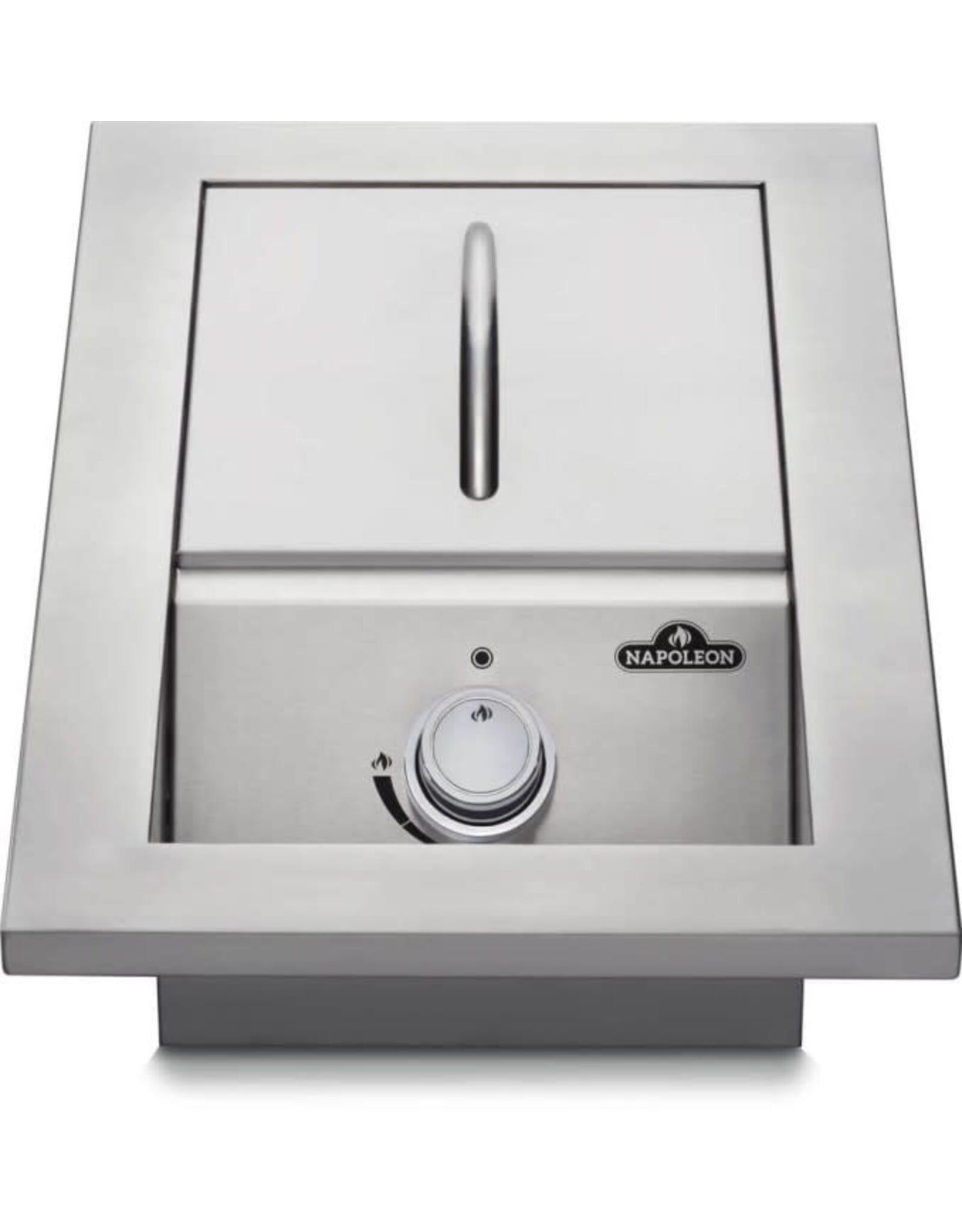 Napoleon Napoleon Built-in 500 Series Single Range Top Burner, Stainless Steel Cover - BI10RTNSS