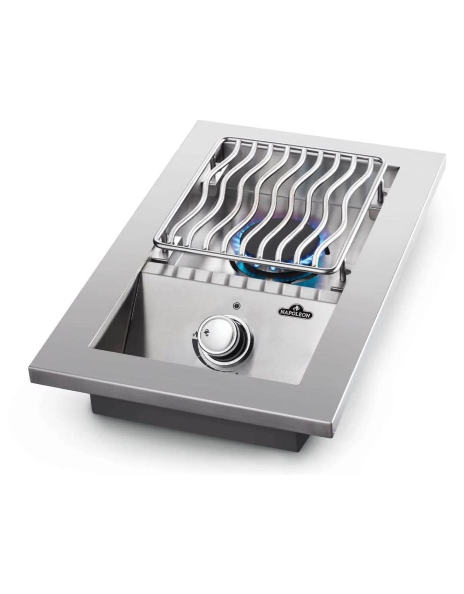 Napoleon Napoleon Built-in 500 Series Single Range Top Burner, Stainless Steel Cover - BI10RTNSS