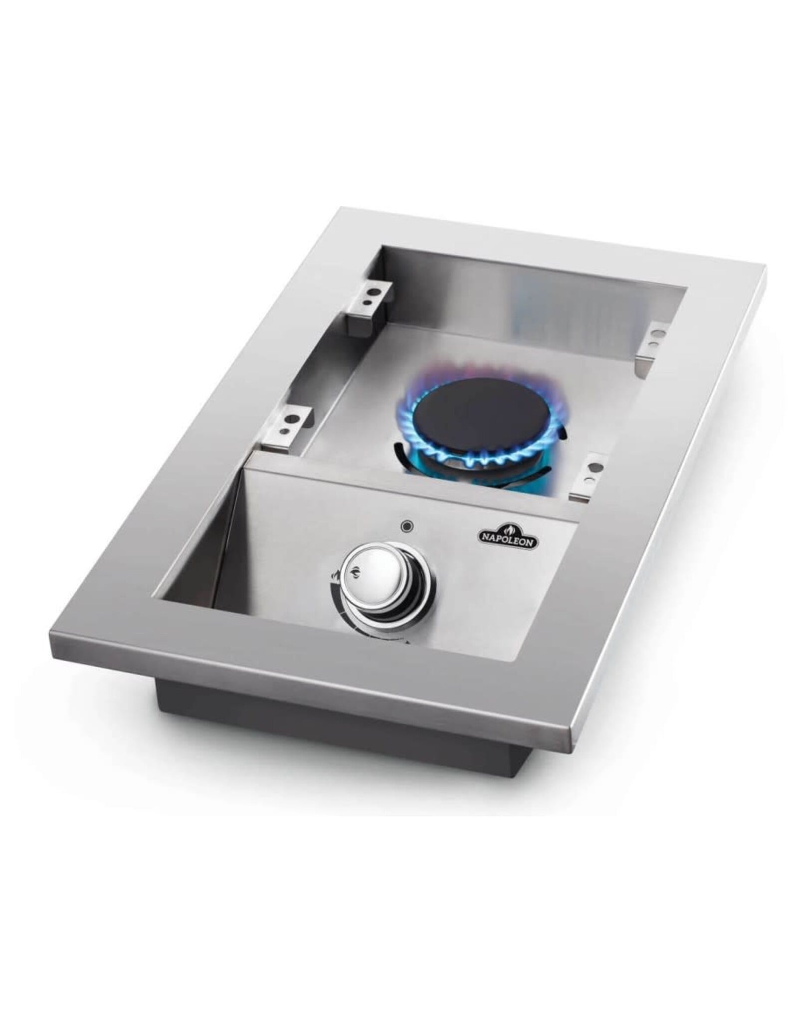 Napoleon Napoleon Built-in 500 Series Single Range Top Burner, Stainless Steel Cover - BI10RTNSS